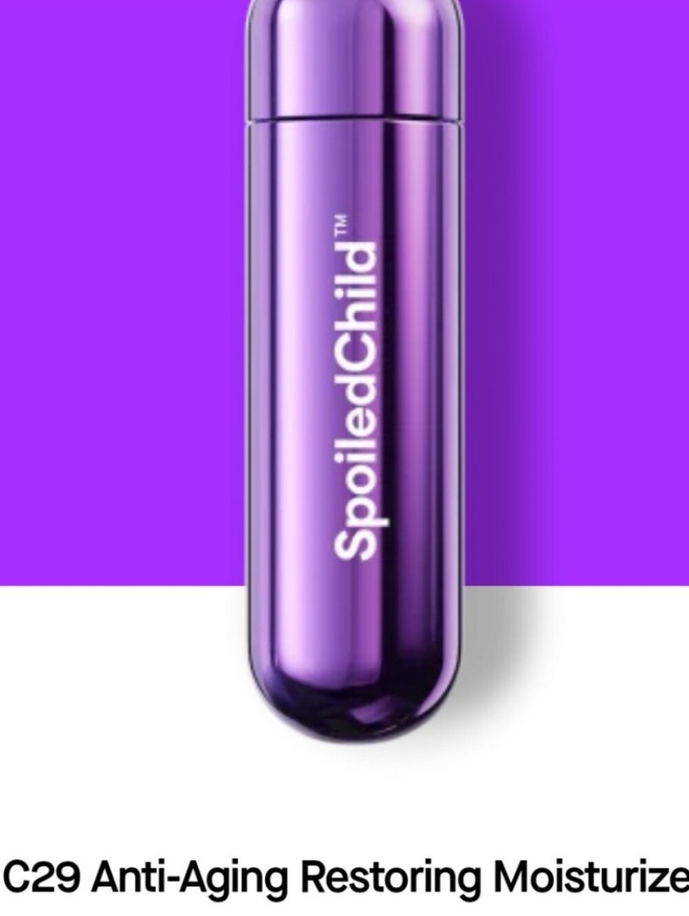 Spoiled Child Plumping Peptide Moisturizer BNIB $48